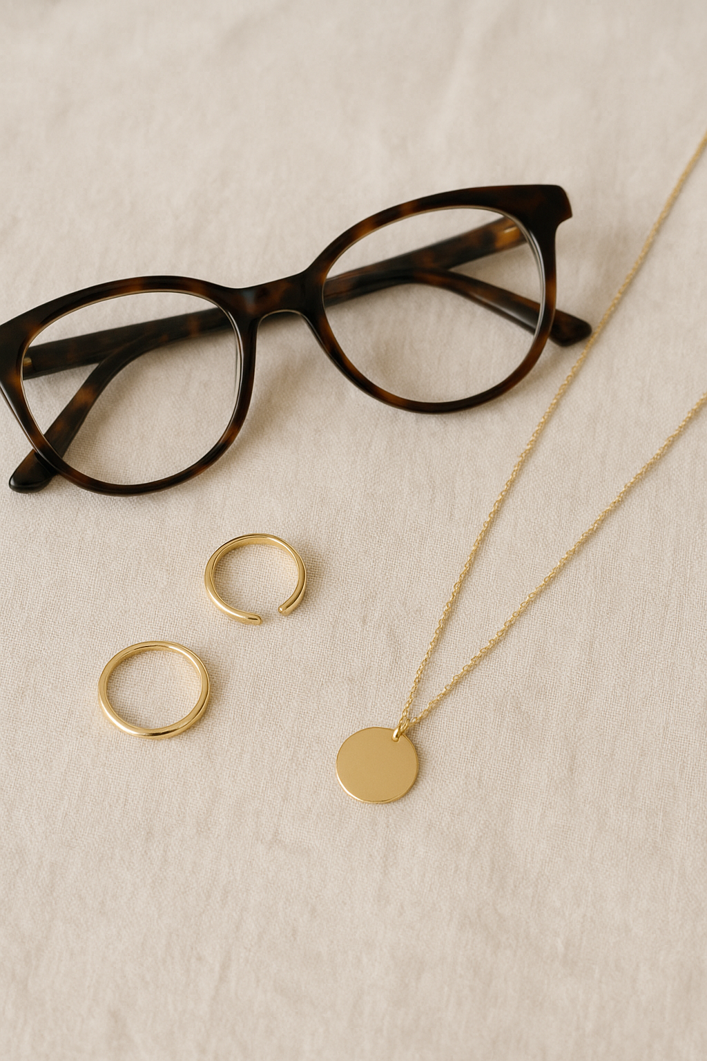 💎✨ Cómo combinar tus joyas y gafas para un look equilibrado 👓💫